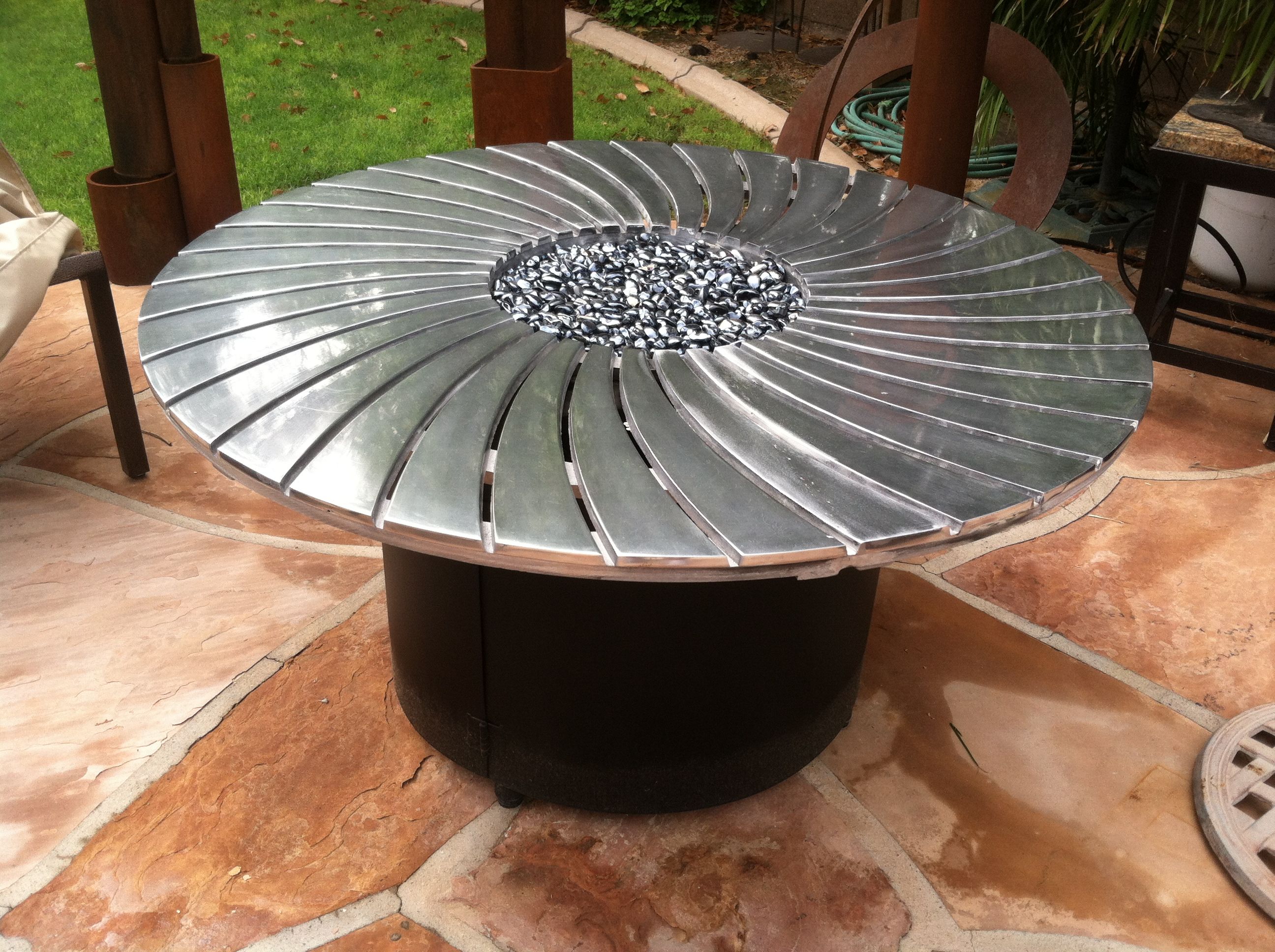 Custom Fire Pit Tables Arizona Backyard Custom